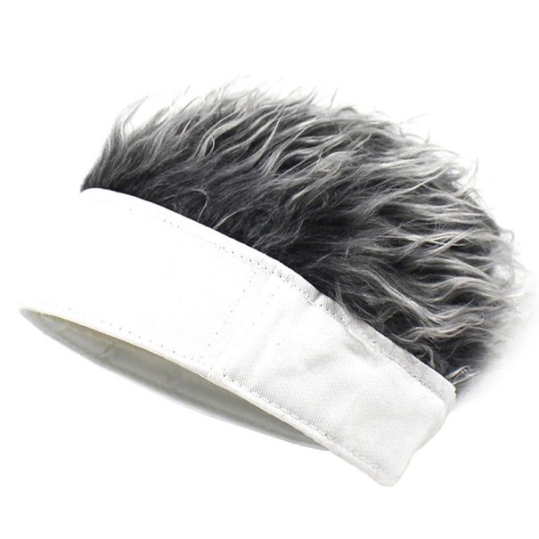 Casquette avec cheveux faux 3