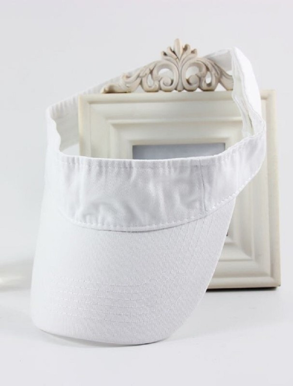 Casquette en denim pour femme blanc