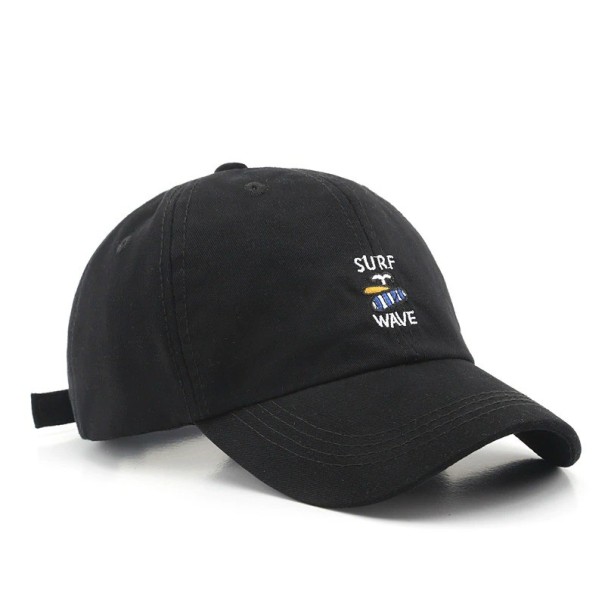 Casquette pour homme avec inscription T43 noir
