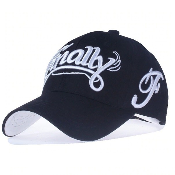 Casquette pour homme avec inscription T51 noir