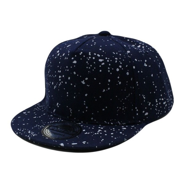 Casquette snapback enfant T895 bleu foncé