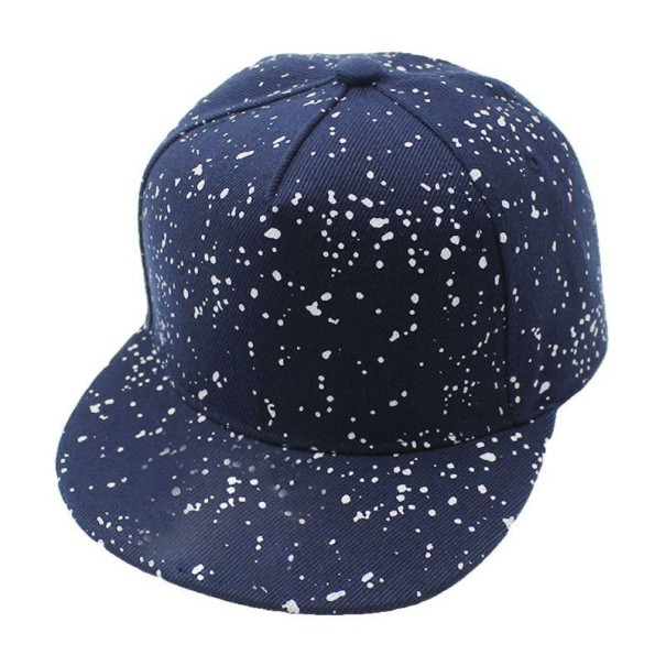 Casquette snapback pour enfants bleu foncé