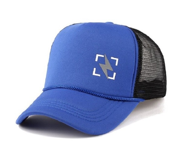 Casquette Trucker avec Éclair bleu