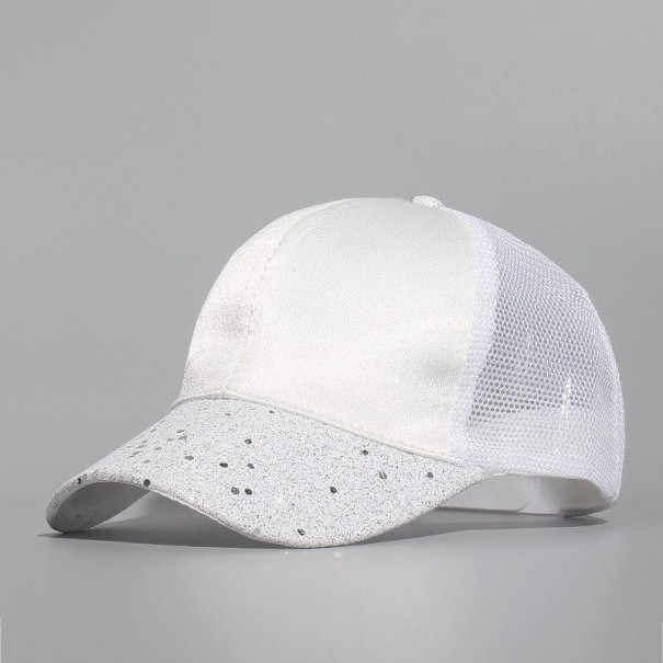 Casquette trucker pour enfants T880 blanc
