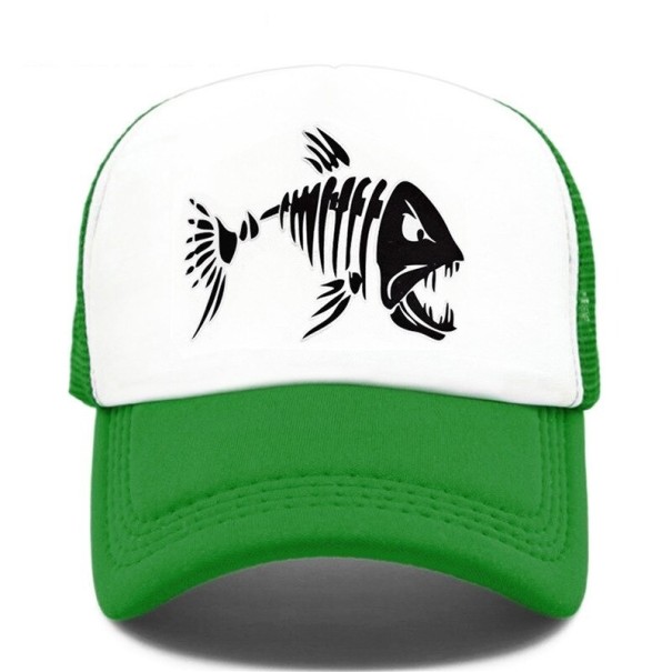 Casquette trucker pour homme avec poisson T163 10