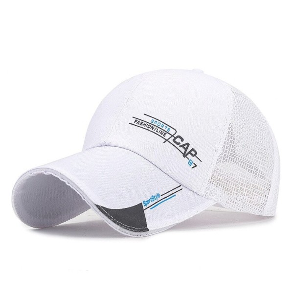 Casquette Trucker Sportive blanc