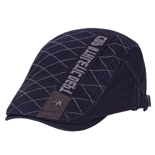 Casquette unisexe bleu foncé