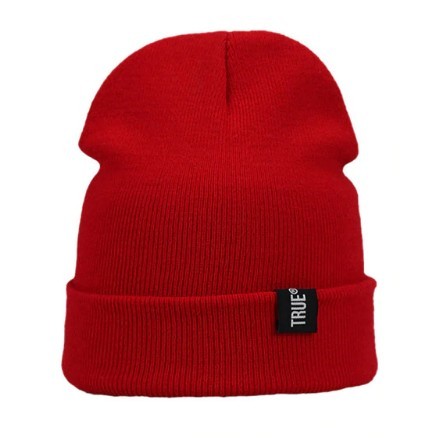 Casquette unisexe stylée True J3221 rouge