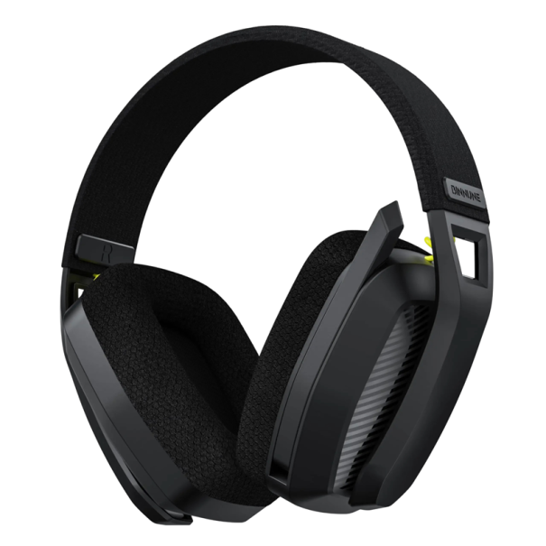 Căști wireless Bluetooth 2.4GHz cu microfon pentru PS5 PS4 PC Mac Playstation Căști cu sunet de calitate cu microfon negru