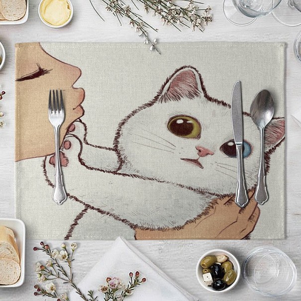 Cat-Themed Placemat 10