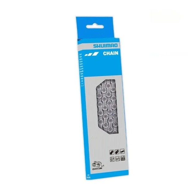 Catena per bicicletta SHUIMAO CN-HC40 6-7-8 velocità, 116 maglie, 1/2"x3/32", con sgancio rapido 1