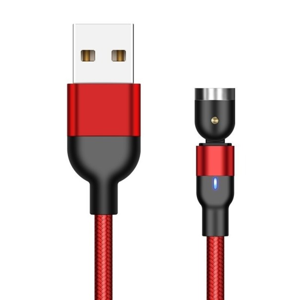 Cavo USB magnetico 1 m rosso
