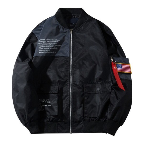 Cazadora bomber para hombre S36 negro M