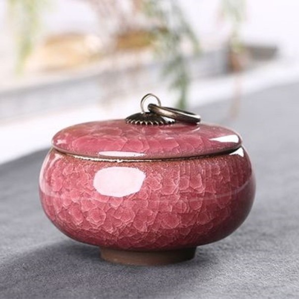 Ceainic din ceramica roz 1