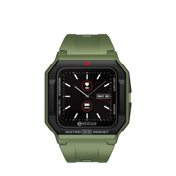Ceas inteligent K1233 verde armată