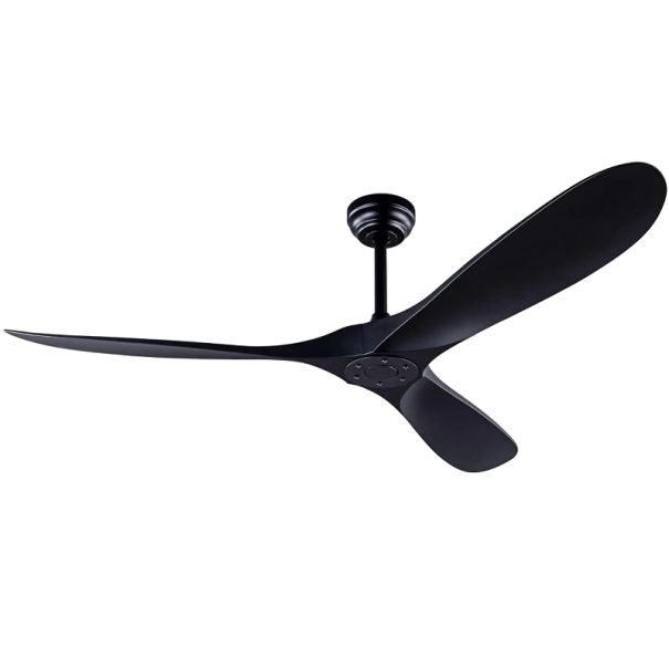 Ceiling Fan Ceiling Fan with Remote Control 100 V - 260 V 132 x 65 cm black