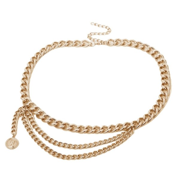 Ceinture à chaîne pour femme L58 doré