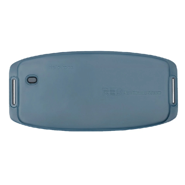 Ceinture à Lumière Rouge et Thérapie Infrarouge 43x20,5 cm Thérapie LED Rechargeable pour la Régénération Musculaire Soulagement de la Douleur bleu