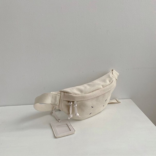 Ceinture banane femme T840 crème