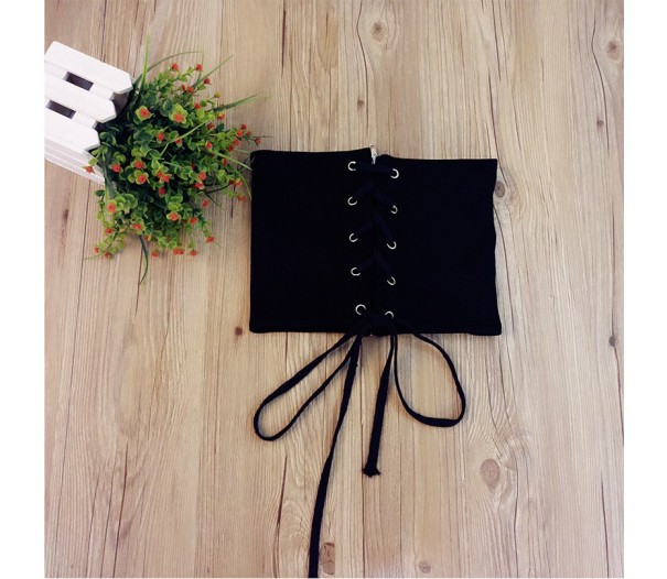 Ceinture de mode noire pour femme 1