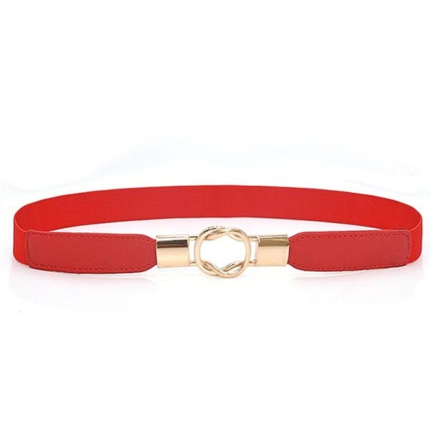 Ceinture élastique pour femme L182 rouge