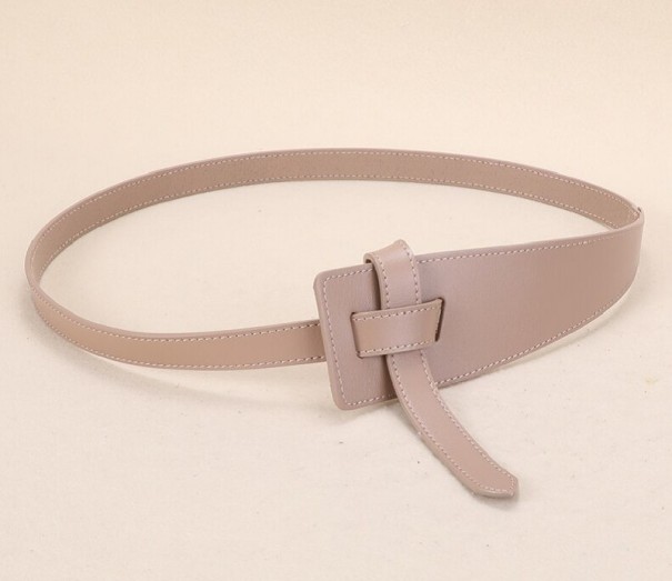 Ceinture en cuir pour femmes L31 beige