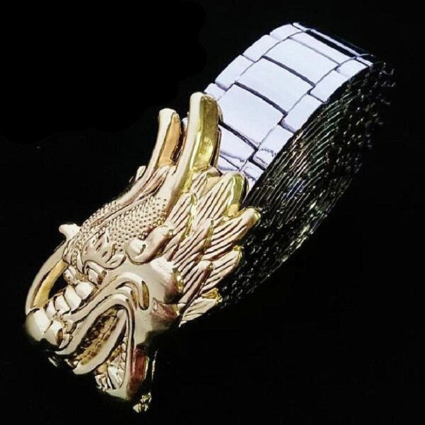 Ceinture en métal pour homme L429 135 cm 2