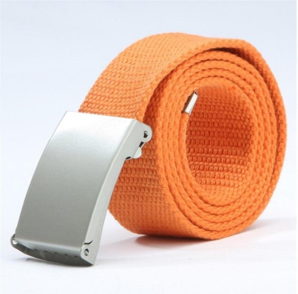 Ceinture en tissu orange 115 cm