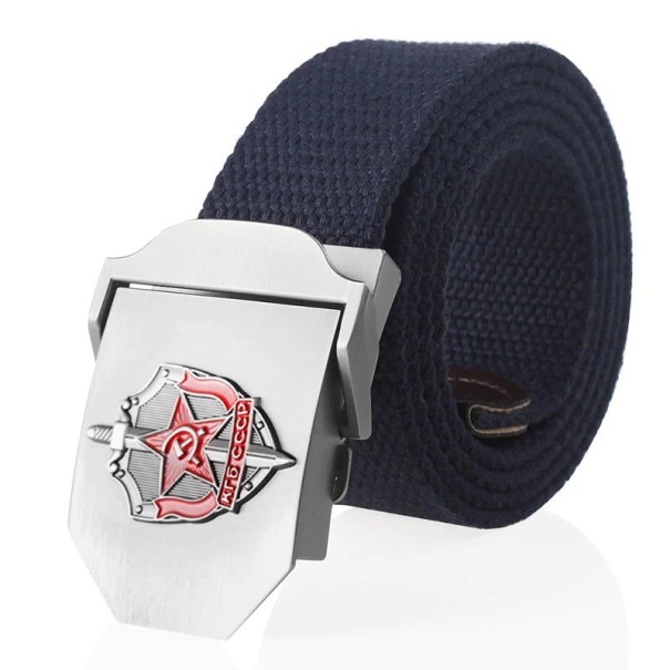 Ceinture en tissu pour homme L358 120 cm 7