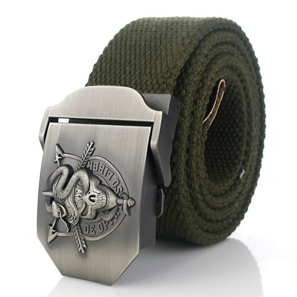 Ceinture en tissu pour homme L489 150 cm 3