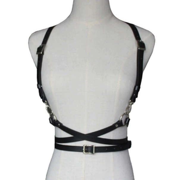 Ceinture et bretelles pour femmes noir