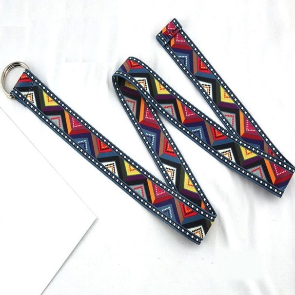 Ceinture pour femme avec motif coloré 3