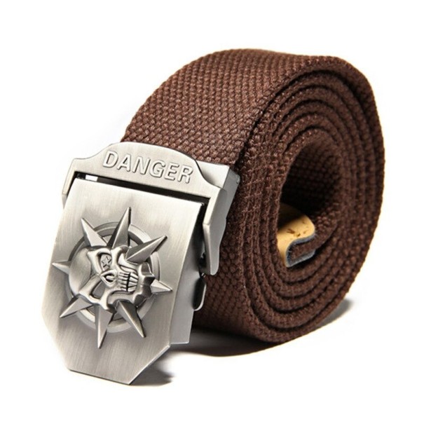 Ceinture pour homme avec crâne 95 cm 3