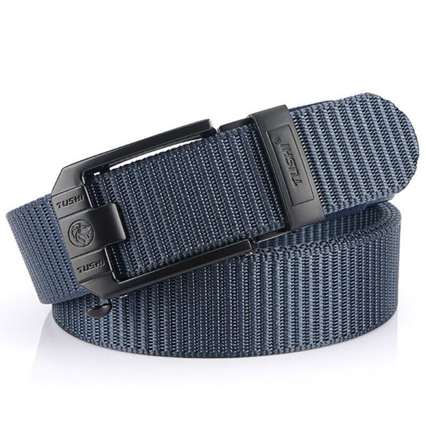 Ceinture pour homme L284 bleu foncé 1