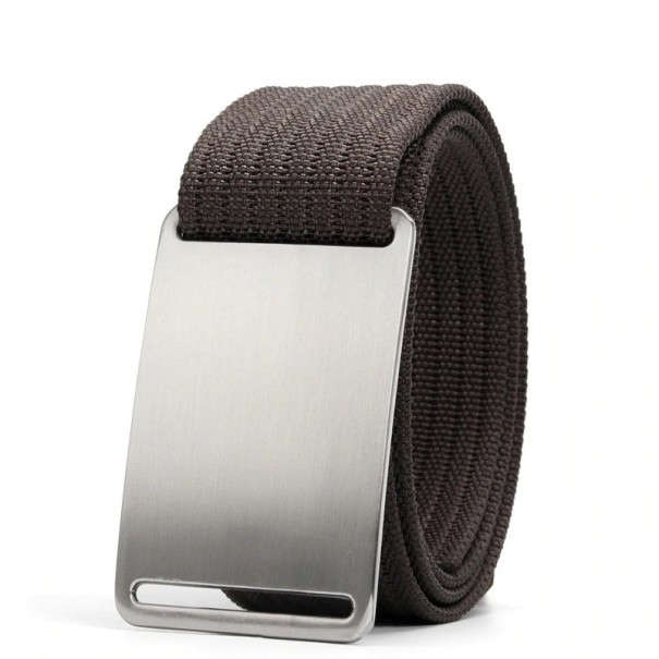 Ceinture pour homme L366 marron foncé 120 cm