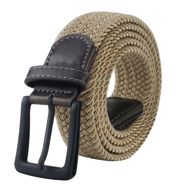 Ceinture tressée pour homme L266 100 cm 5
