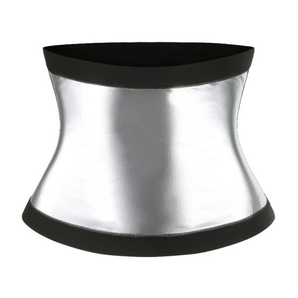 Centura abdominala pentru slabit argint XL