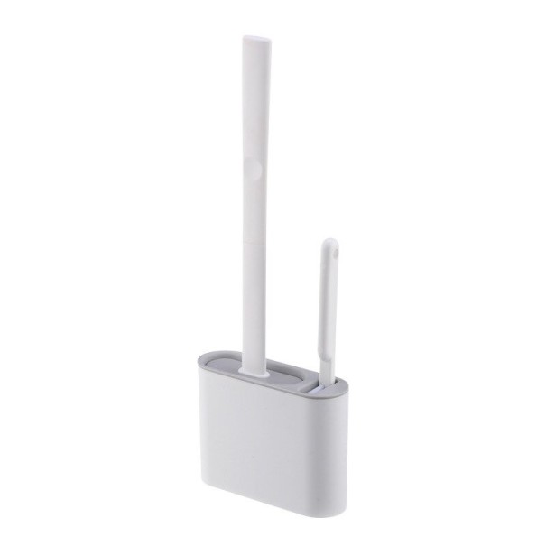 Cepillo de baño de silicona gris