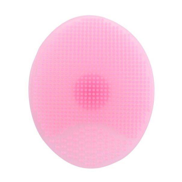 Cepillo de limpieza facial rosa claro