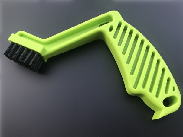 Cepillo de limpieza para discos de pulido verde
