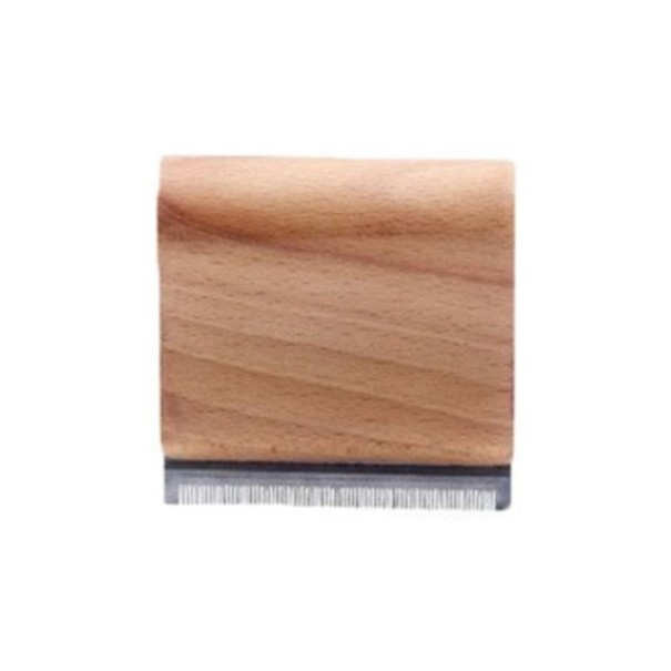 Cepillo de pelo fino de acero inoxidable. S Cepillo de pelo fino de acero inoxidable. S