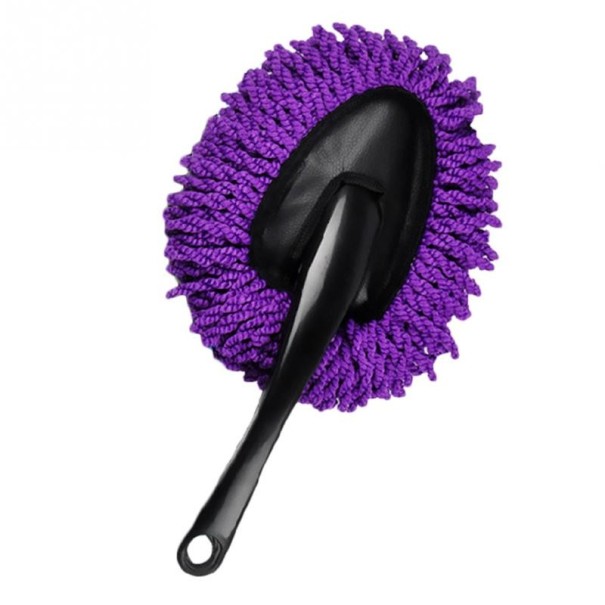 Cepillo suave para el interior del coche. morado