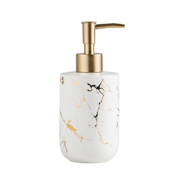 Ceramic Soap Dispenser white