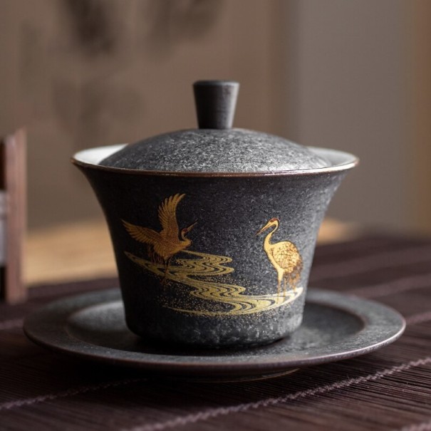 Ceramic Tea Bowl Gaiwan C120 2