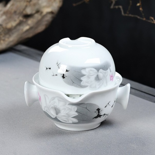 Ceramiczny zestaw do herbaty 2 szt 15