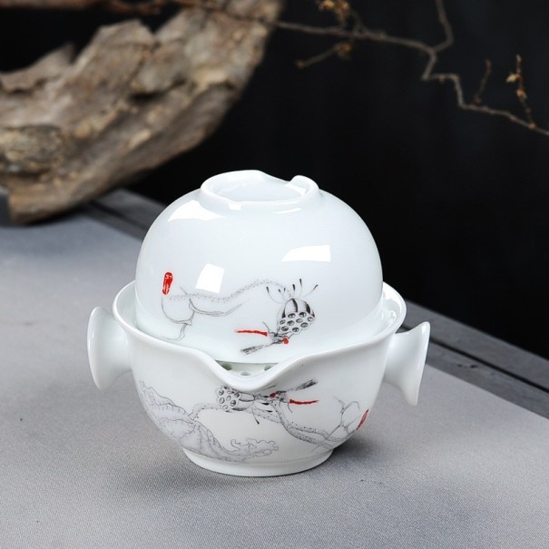Ceramiczny zestaw do herbaty 2 szt 16