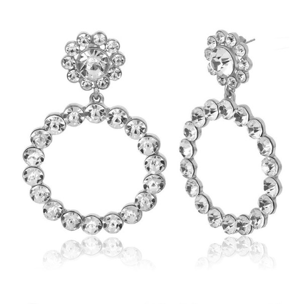 Cercei Dangle pentru femei G607 argint 1