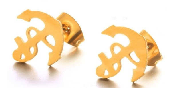 Cercei G266 pentru femei aur 1