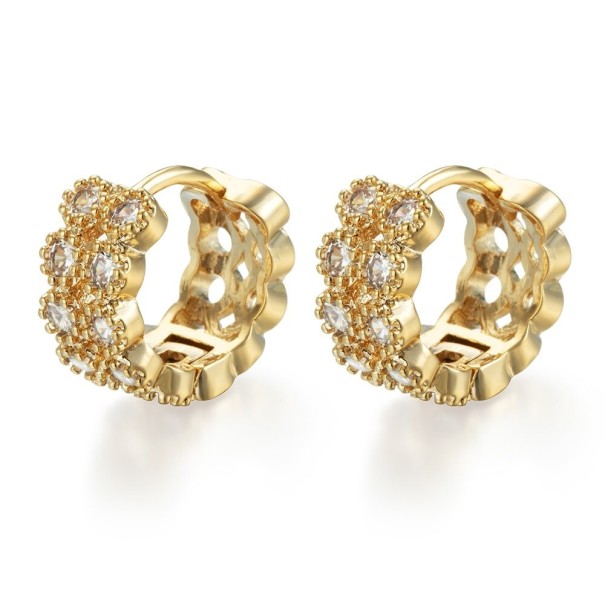 Cercei pentru femei cu zirconi G229 7