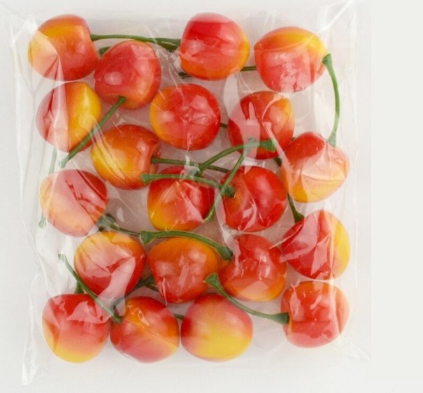 Cerezas artificiales 20 uds. 3